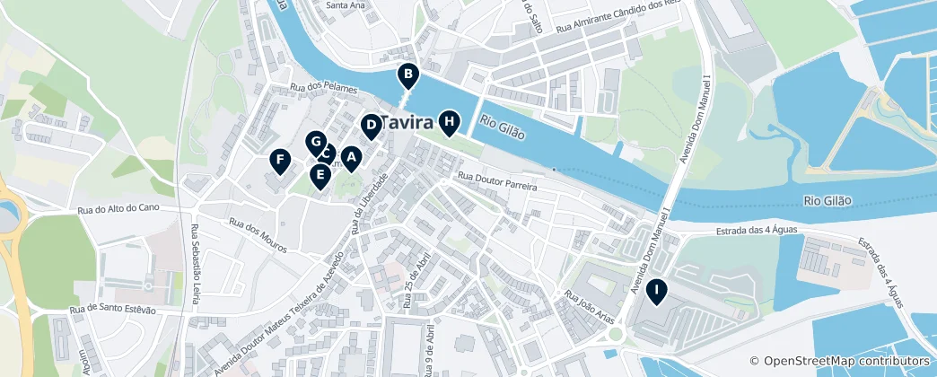 Mapa Tavira Essentials