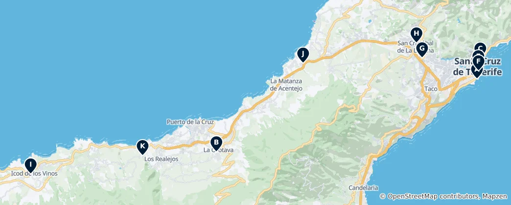 Mapa Museums & Culture