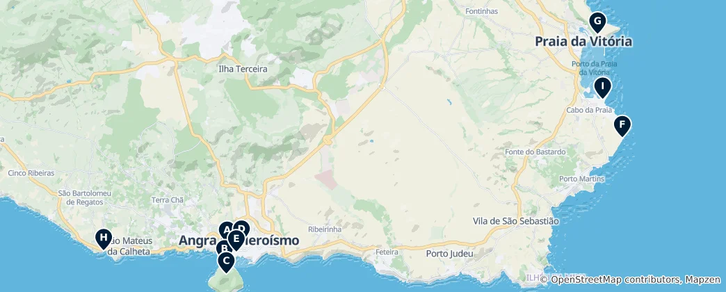 Map of Historic Monuments and Forts