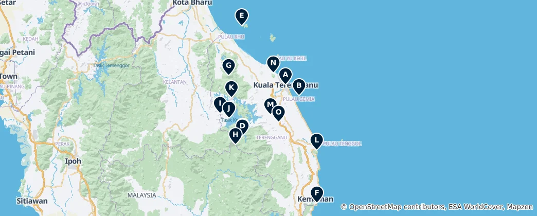 Mapa Nature & Viewpoints