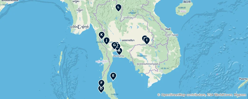 Map of Hidden Gems