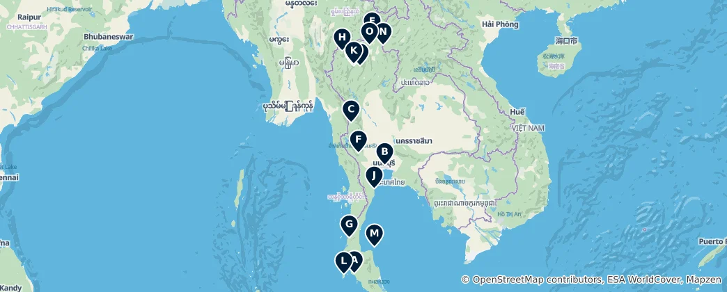 Map of Natural Wonders