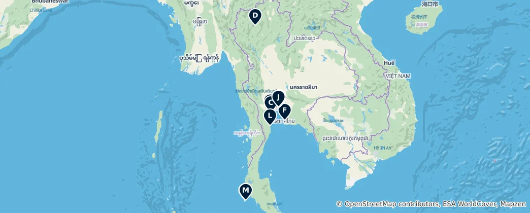 Map of Vibrant Markets