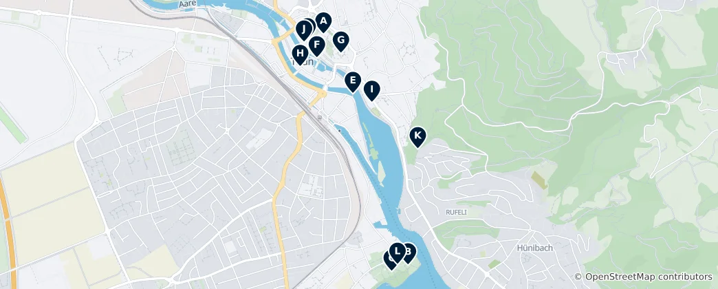 Mapa Niezbędnik Thun