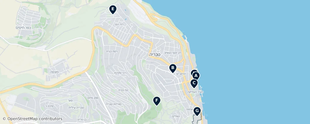 Heritage Sites — Map