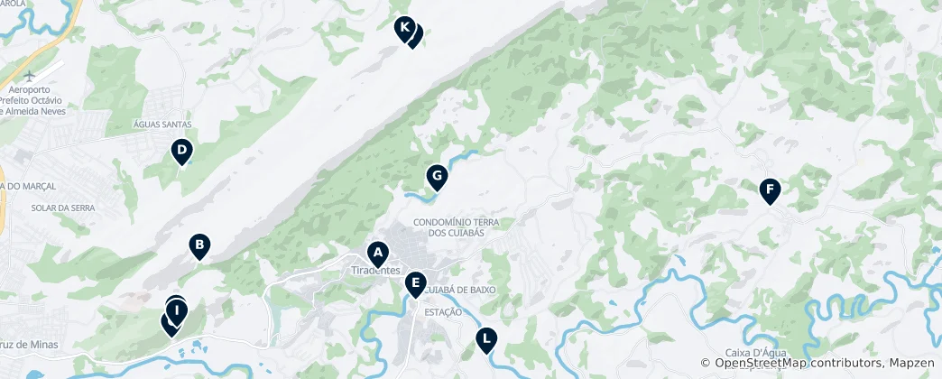 Map of Nature and Outdoors