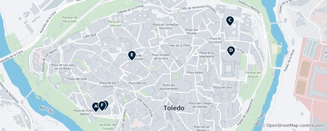 Mapa Museums & Galleries
