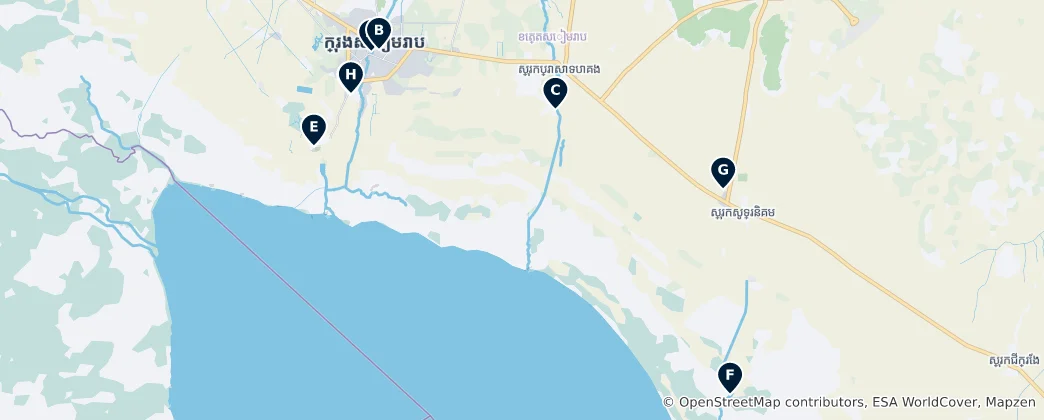 Mapa Buddhist Heritage