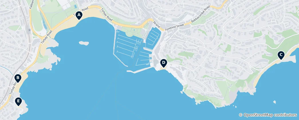 Mapa Coastal Escapes