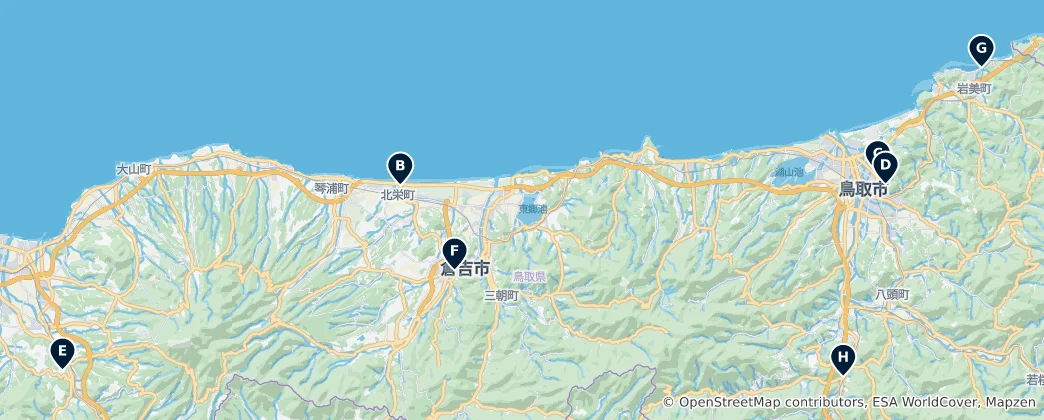 Mapa Top Museums & Art Galleries