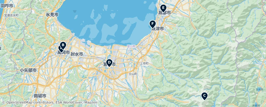 Map of Historic Temples and Shrines