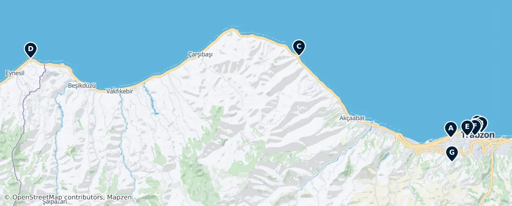 Best of Trabzon — 지도
