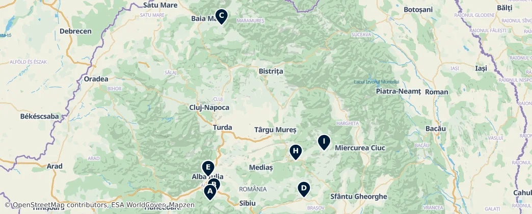 Historic Heritage Sites — Mapa