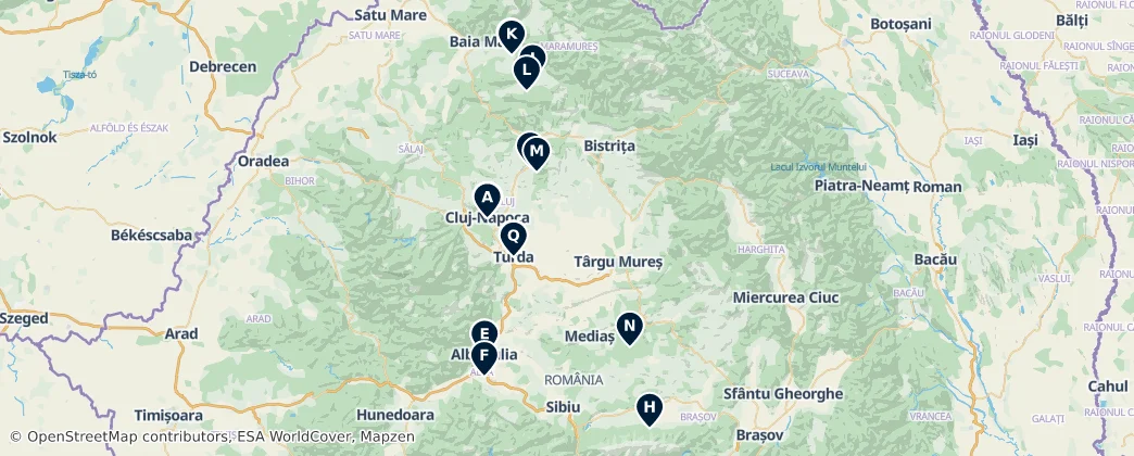 Historic Religious Sites — Mapa