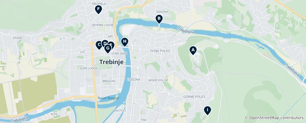 Mapa De Trebinje Essentials