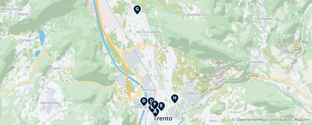 Map of Historic & Religious Sites