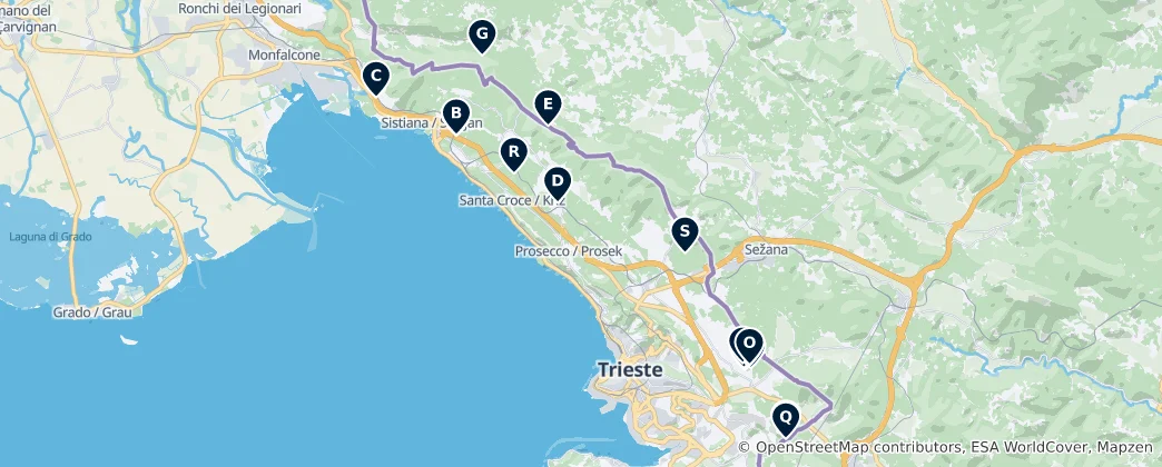 Map of Karst Wonders and Caves