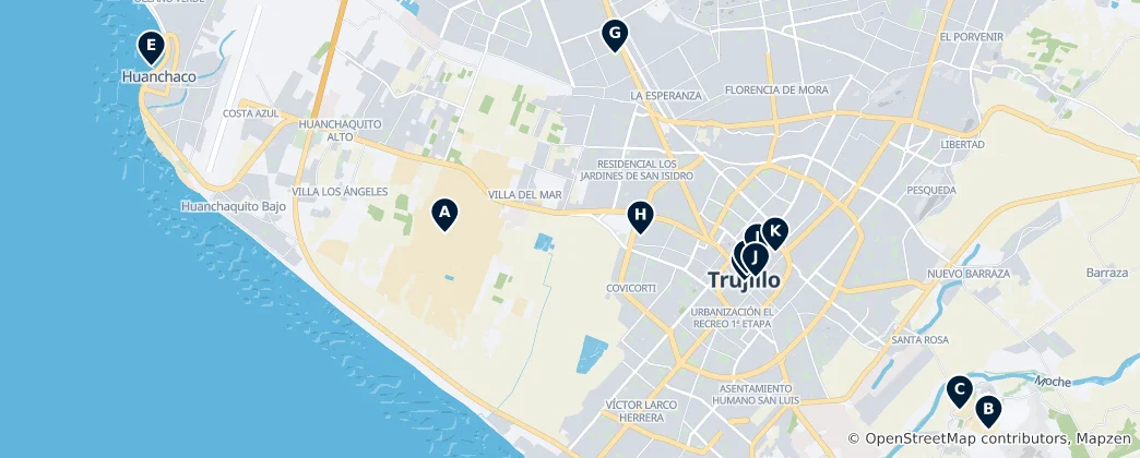 Mapa Trujillo Essentials