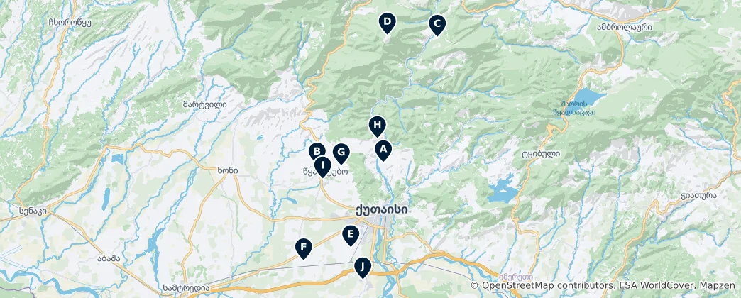 Orthodox Churches & Monasteries 지도