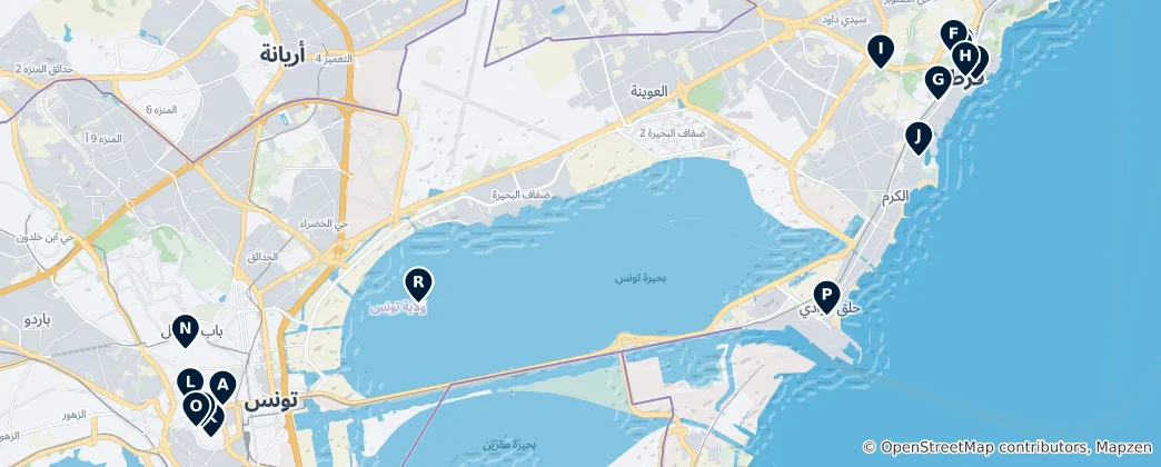 Mapa De Tunisia's Historic Treasures