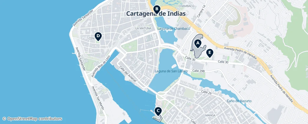 Cartagena Essentials — Map