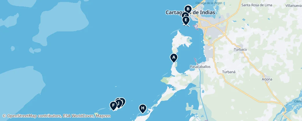 Coastal Escapes — Map