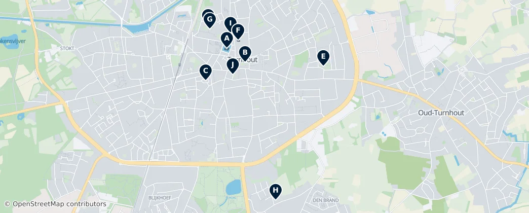 Turnhout Essentials — Mapa