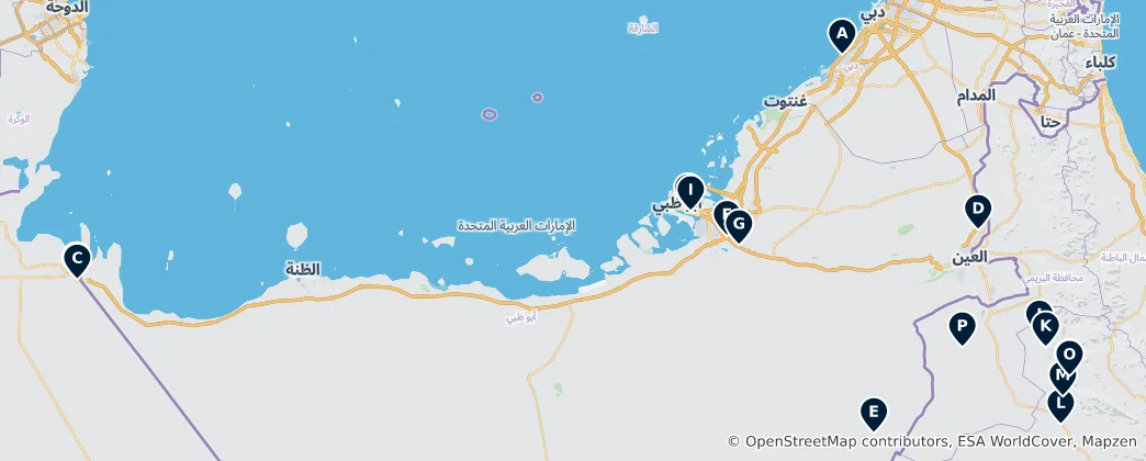 Map of Peaks & Viewpoints