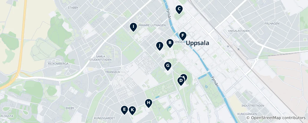 Mappa di Museums & Art Galleries
