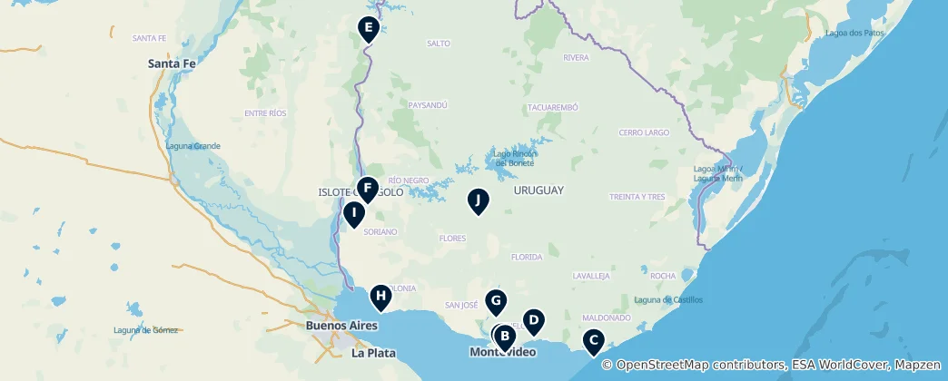 Karte von Notable Christian Churches and Cathedrals