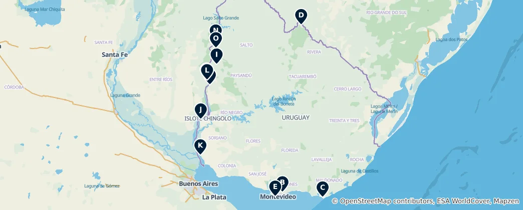 Map of Sports & Recreation Hotspots