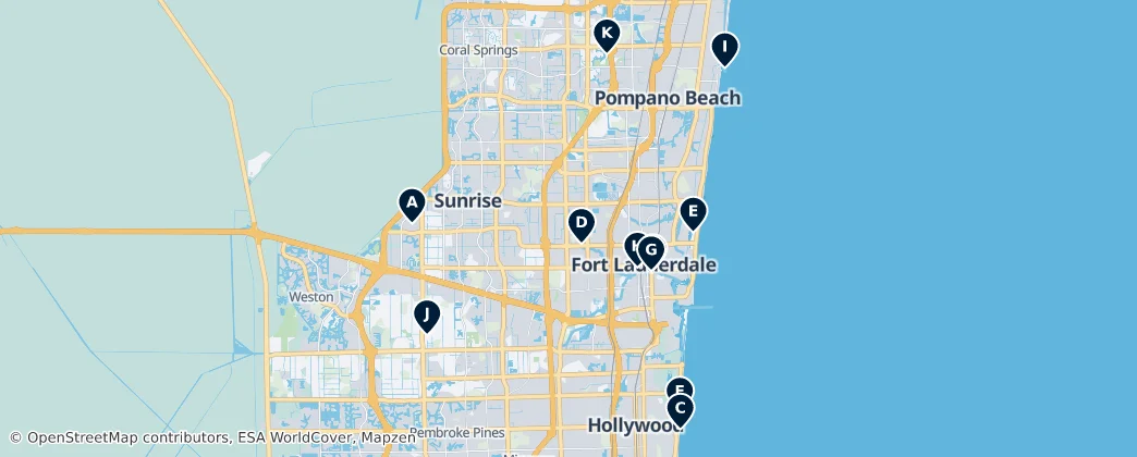 Broward County Essentials — Mapa