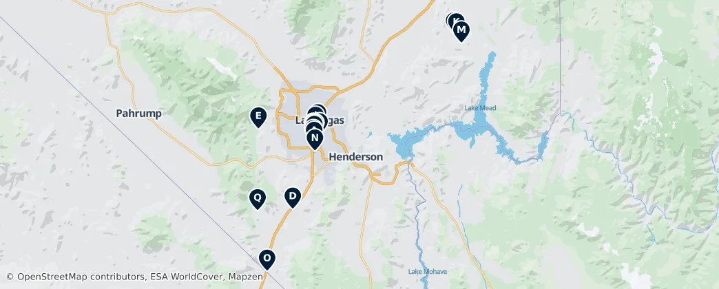 Clark County's Unmissable Icons — 地图