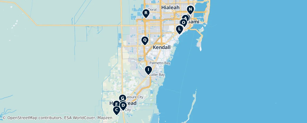 Top Food Destinations — Mappa