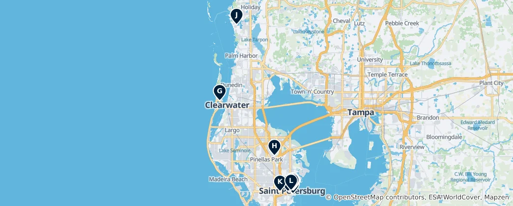Mapa Museums and Galleries