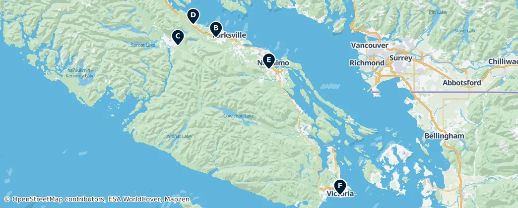 Hidden Gems — Mapa