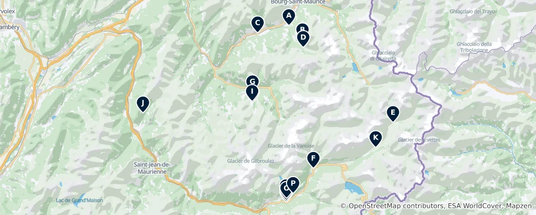 Mapa De Regional Heritage Sites