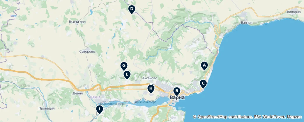 Mapa Orthodox Heritage