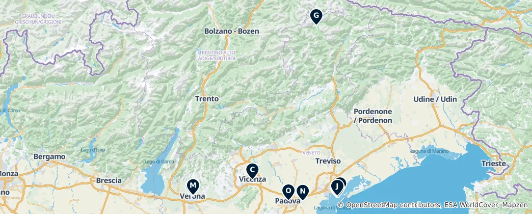 Mapa De Museums & Art Galleries