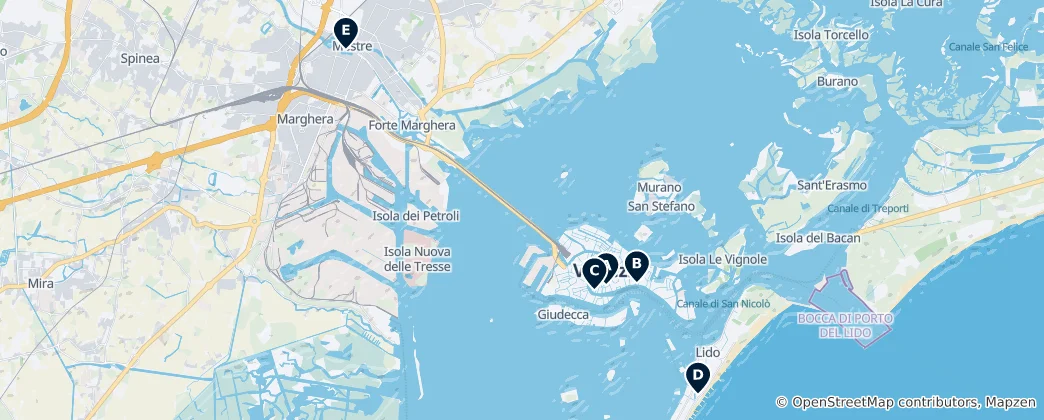Map of Theatres & Performance