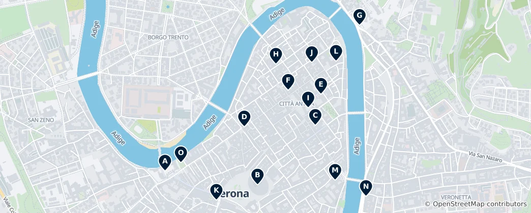 Mapa De Museums and Art