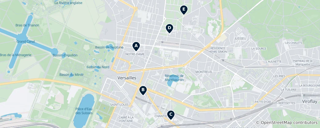 Mappa di Historic Churches and Chapels
