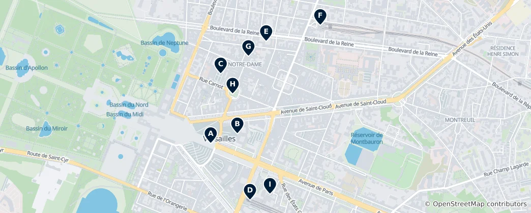 Mapa Nieodkryte w Wersalu