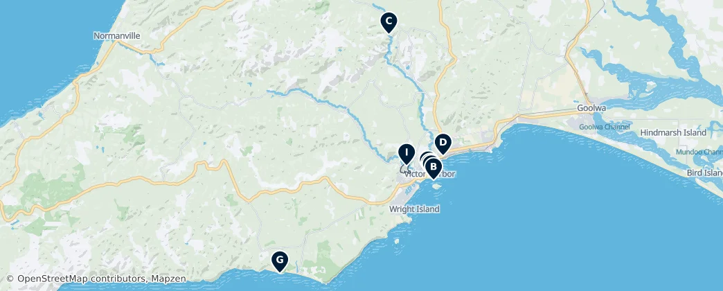 Victor Harbor Essentials — Map