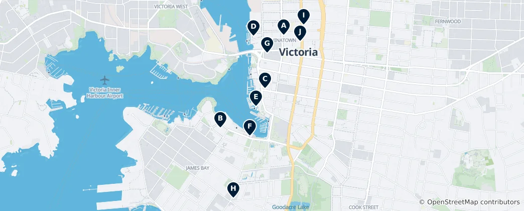 Mapa Best Local & Global Dining