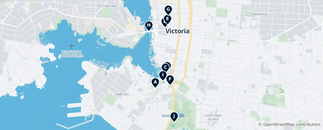 Mappa di Victoria Essentials