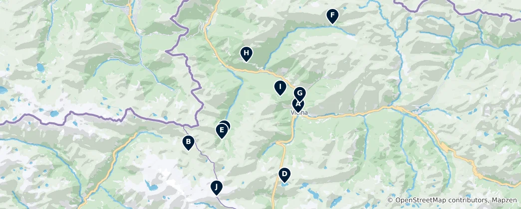 Mapa Vielha e Mijaran Essentials