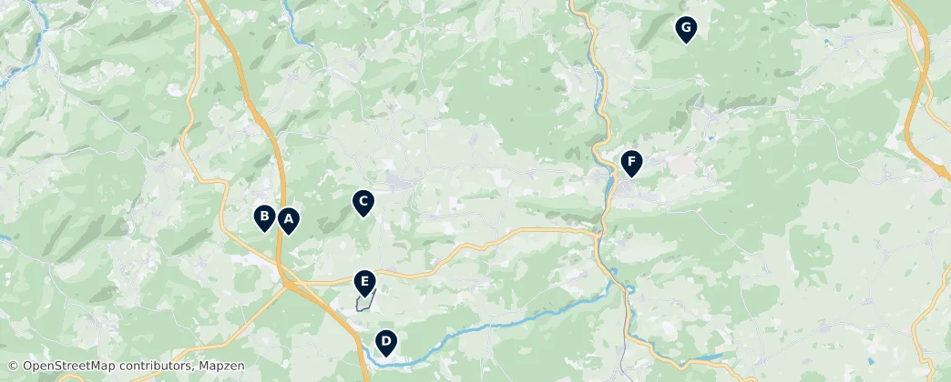 Nature & Landscapes — Mapa