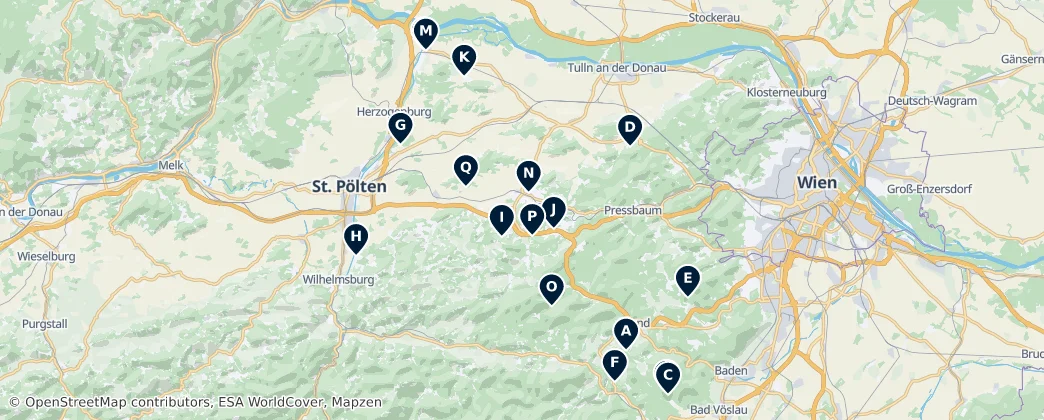 Castles & Ruins — Map