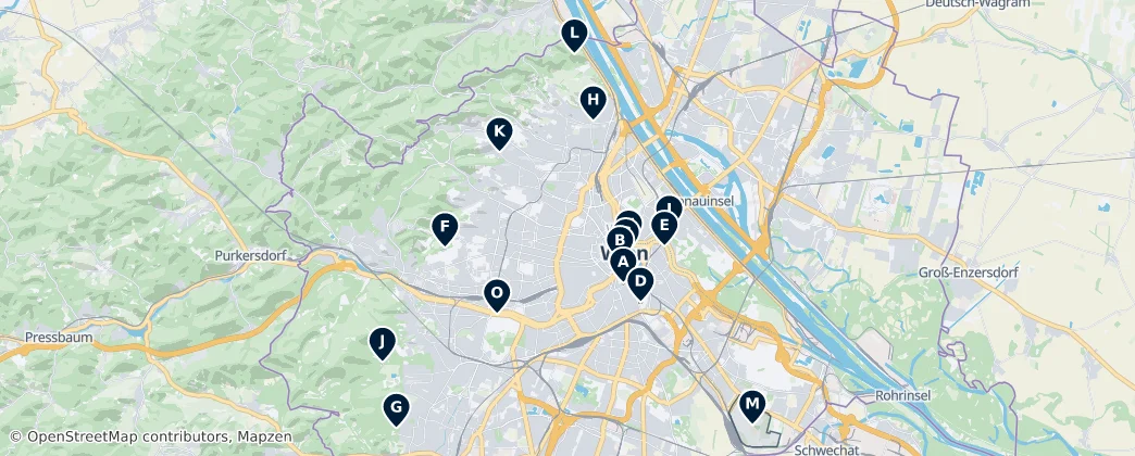 Vienna Editor's Choice — 지도